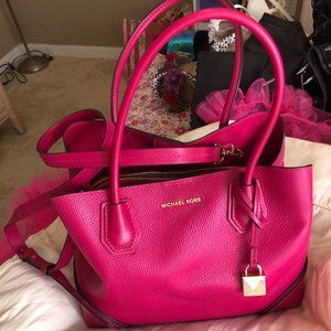Michael Kors hot pink purse/Handbag